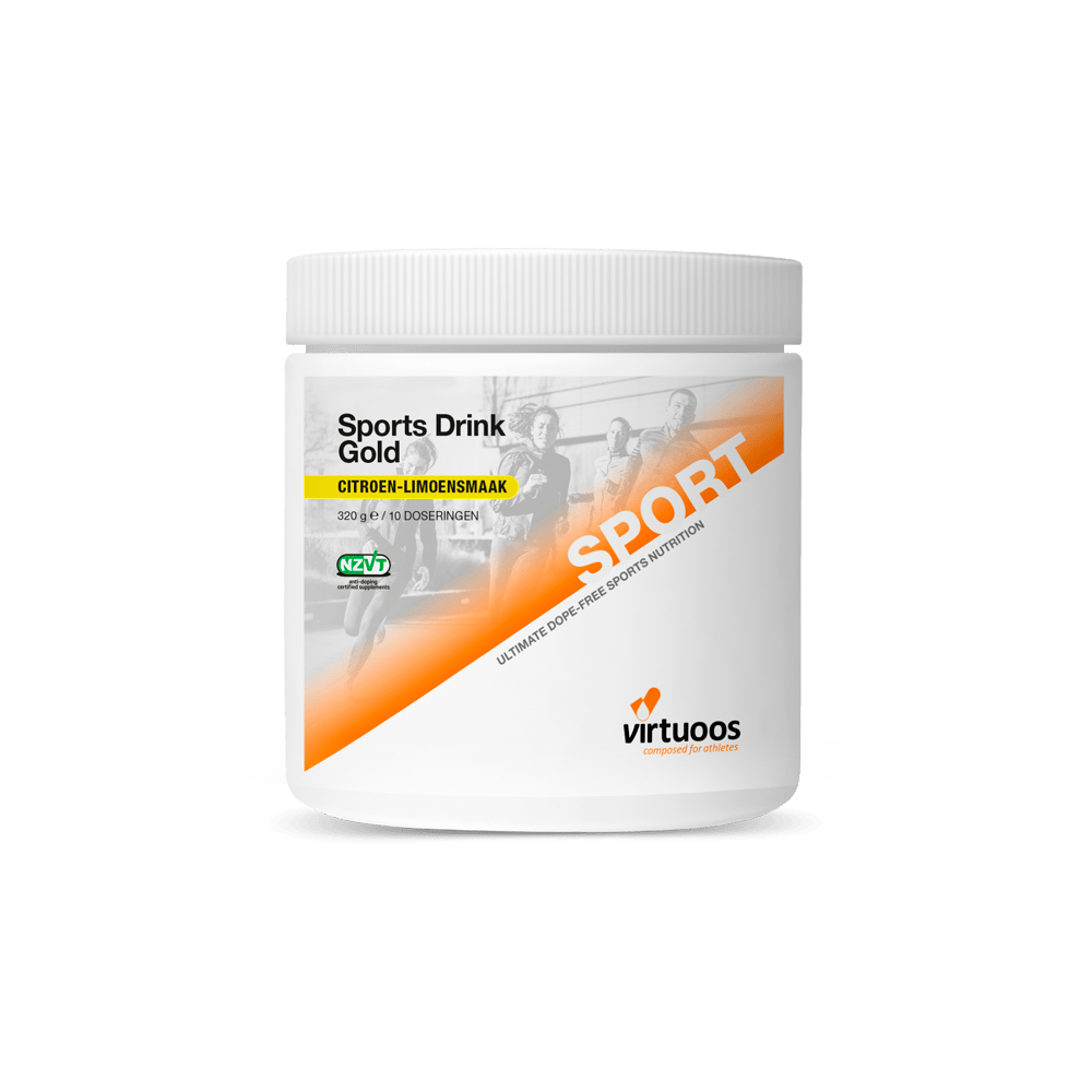 Virtuoos Sports Drink Gold met citroensmaak