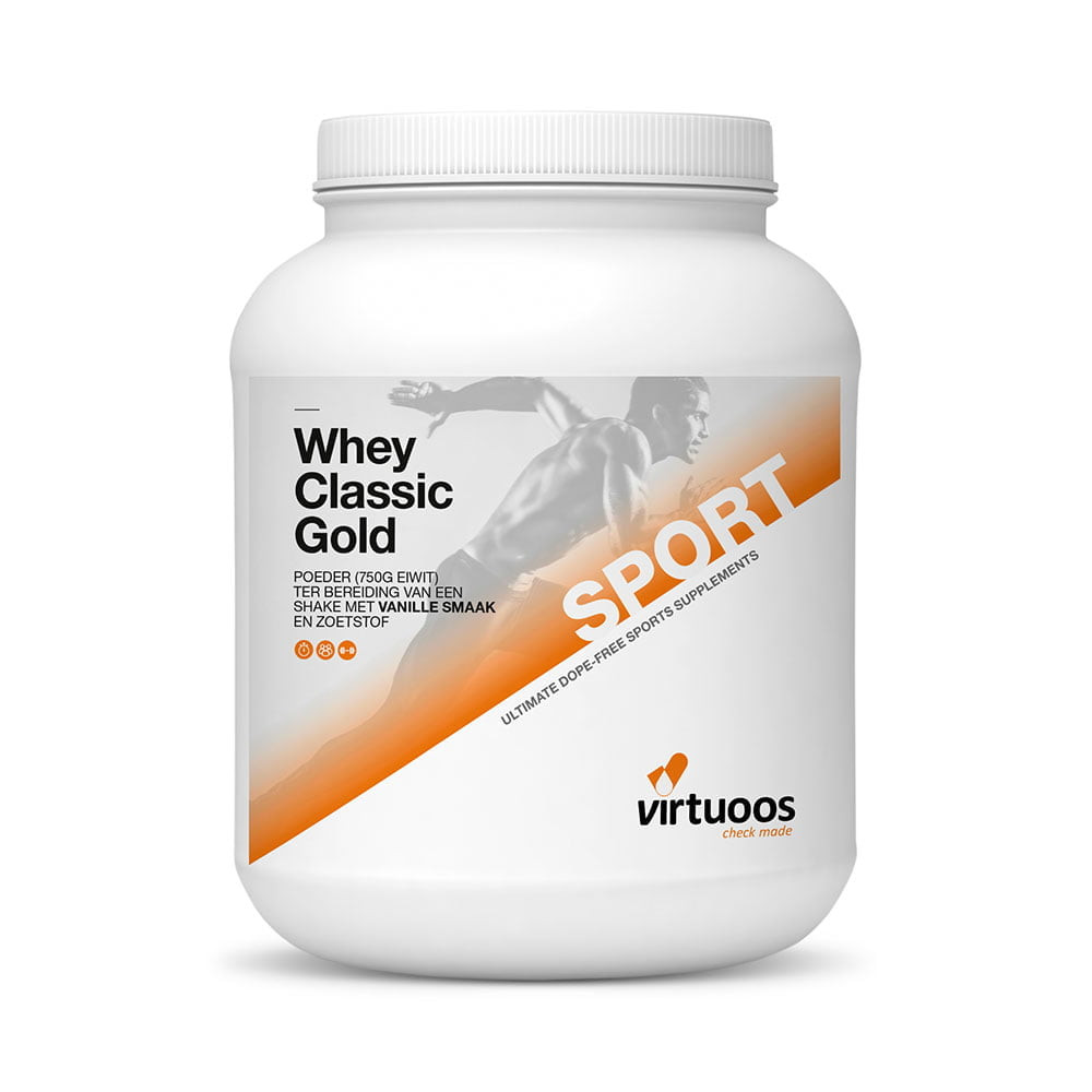 Virtuoos Whey Classic Gold eiwitpoeder